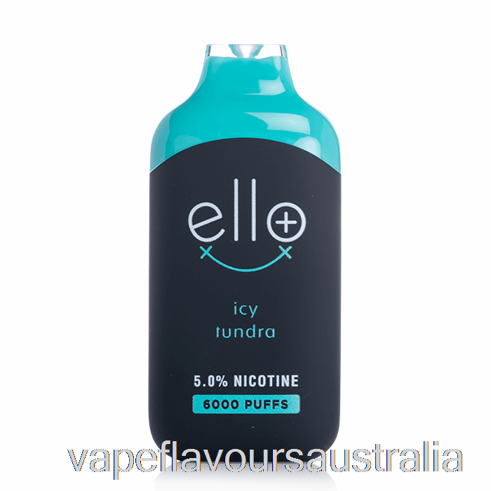 Vape Nicotine Australia BLVK ELLO Plus 6000 Disposable Icy Tundra